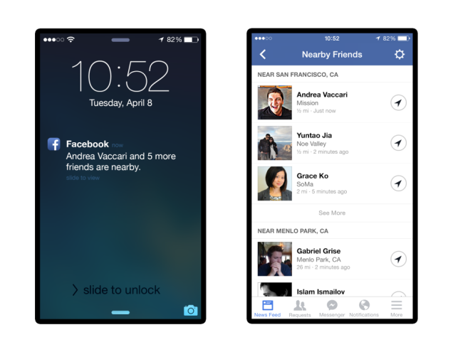 Facebook tracking through iPhone