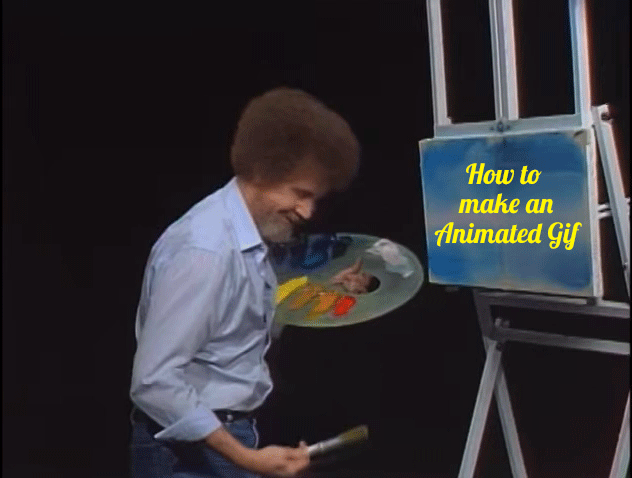 How to make an animated gif